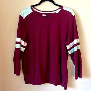 Boyfriend style 3/4 length tee from Old navy